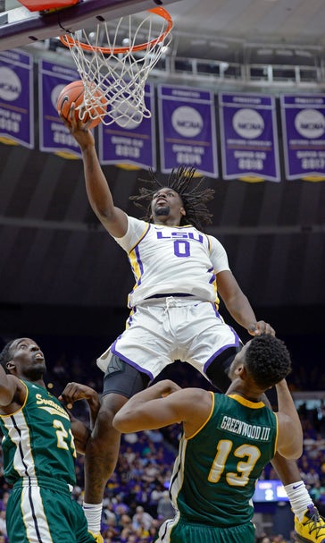 No. 23 LSU coasts past Southeastern Louisiana 94-63